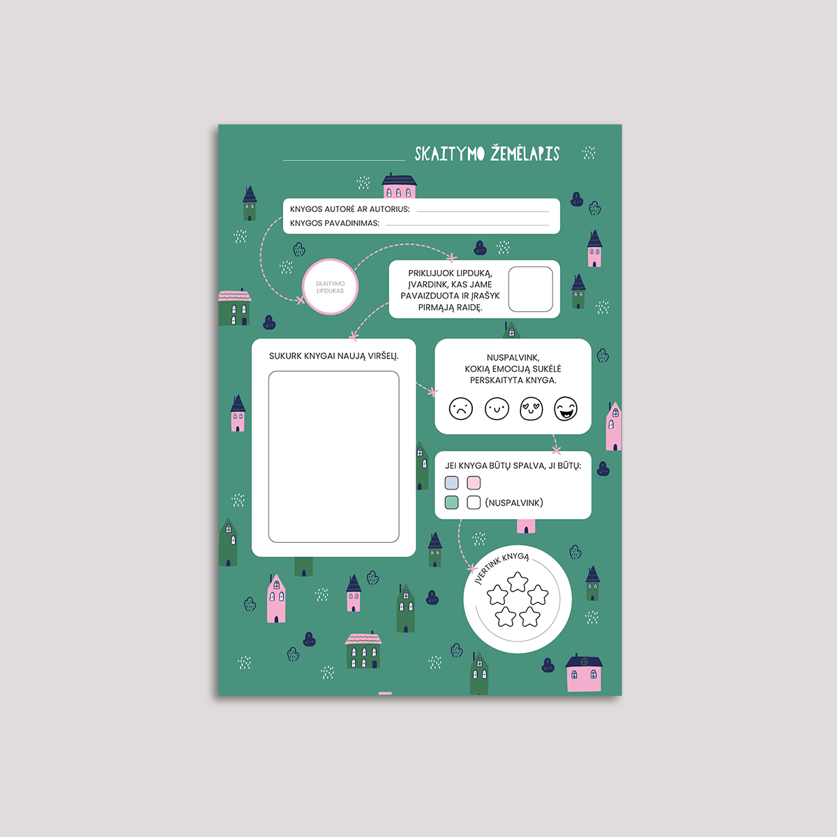 4-7 m. vaikams: dovanų rinkinys „Ryškiai!“