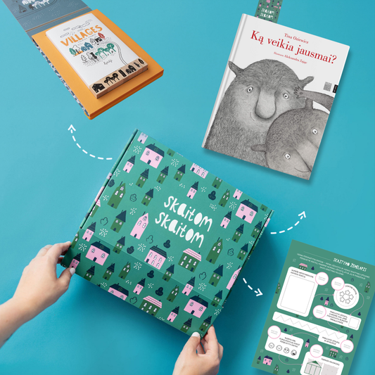 MAŽASIS dovanų rinkinys 4-7 m. vaikams „Lėtam buvimui“