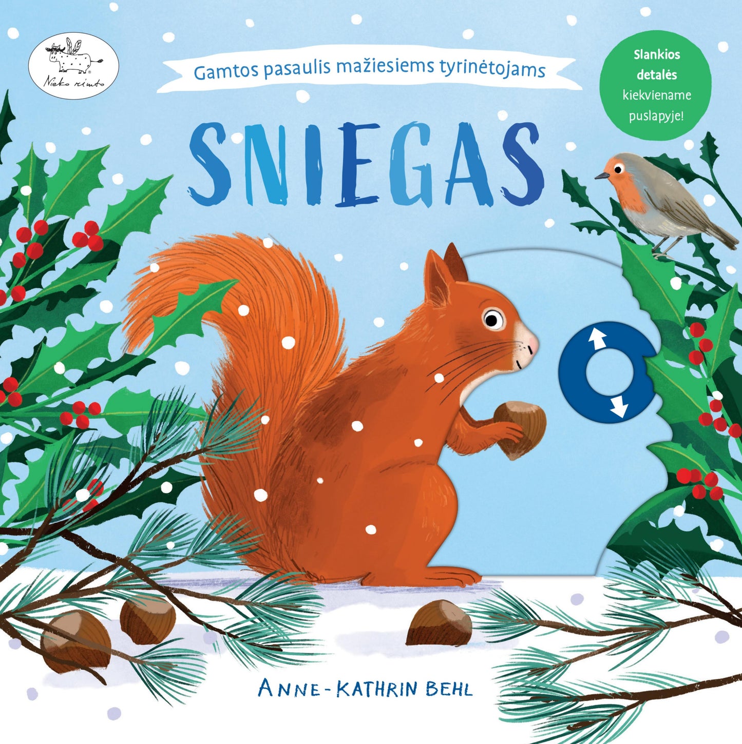 0-3 m. vaikams: šventinė advento knygų dėžutė su plakatu