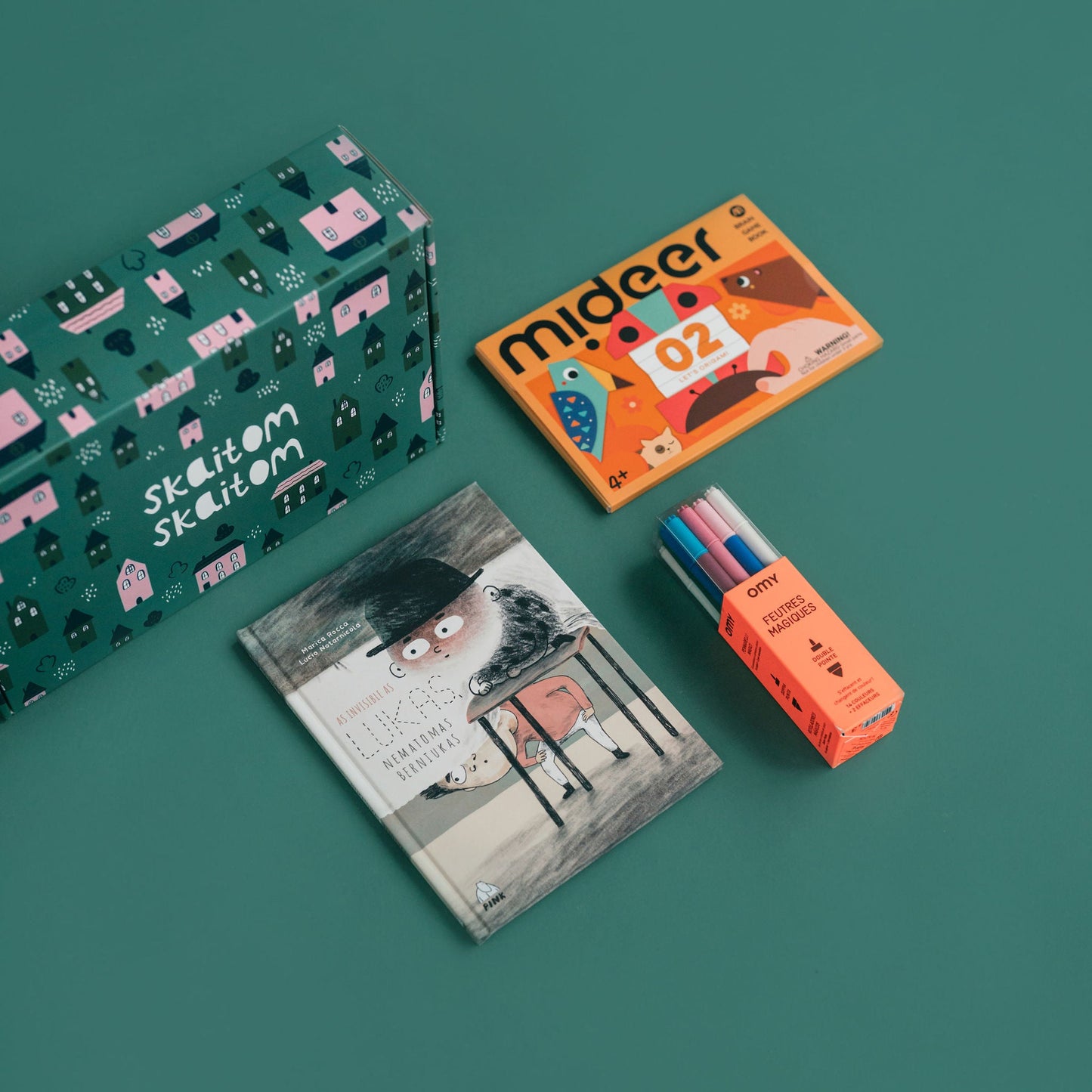 4-7 m. vaikams: dovanų rinkinys „Lėtas nuotykis“